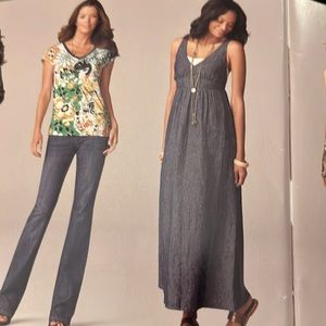 CAbi linen dress style #995